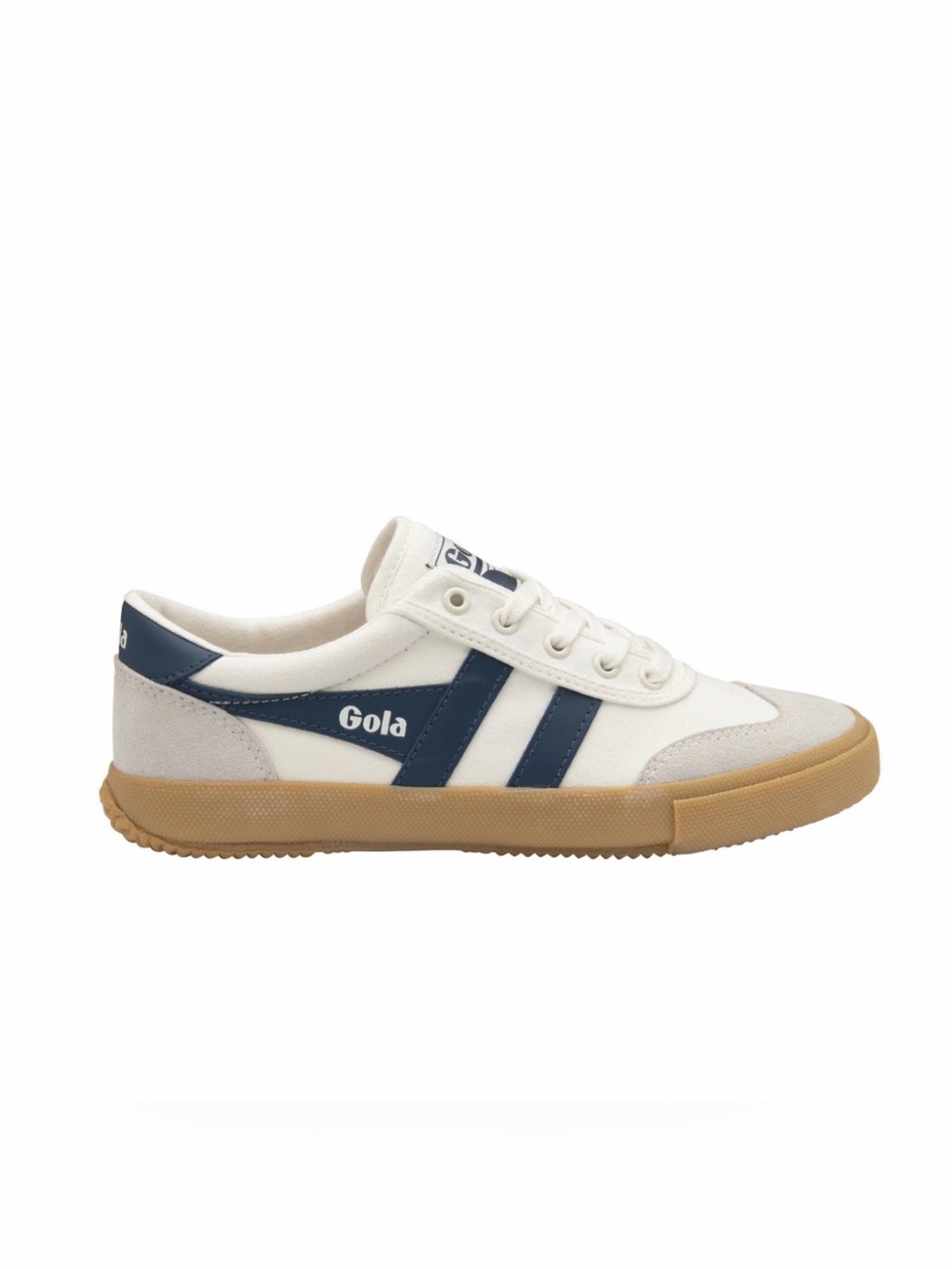 Gola Classics Women’s Badminton Plimsoll Sneakers Blue & White 7.5